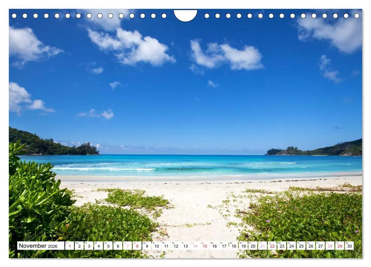 Bild: 9783516059915 | Seychellen Strandfeeling (Wandkalender 2026 DIN A4 quer), CALVENDO...