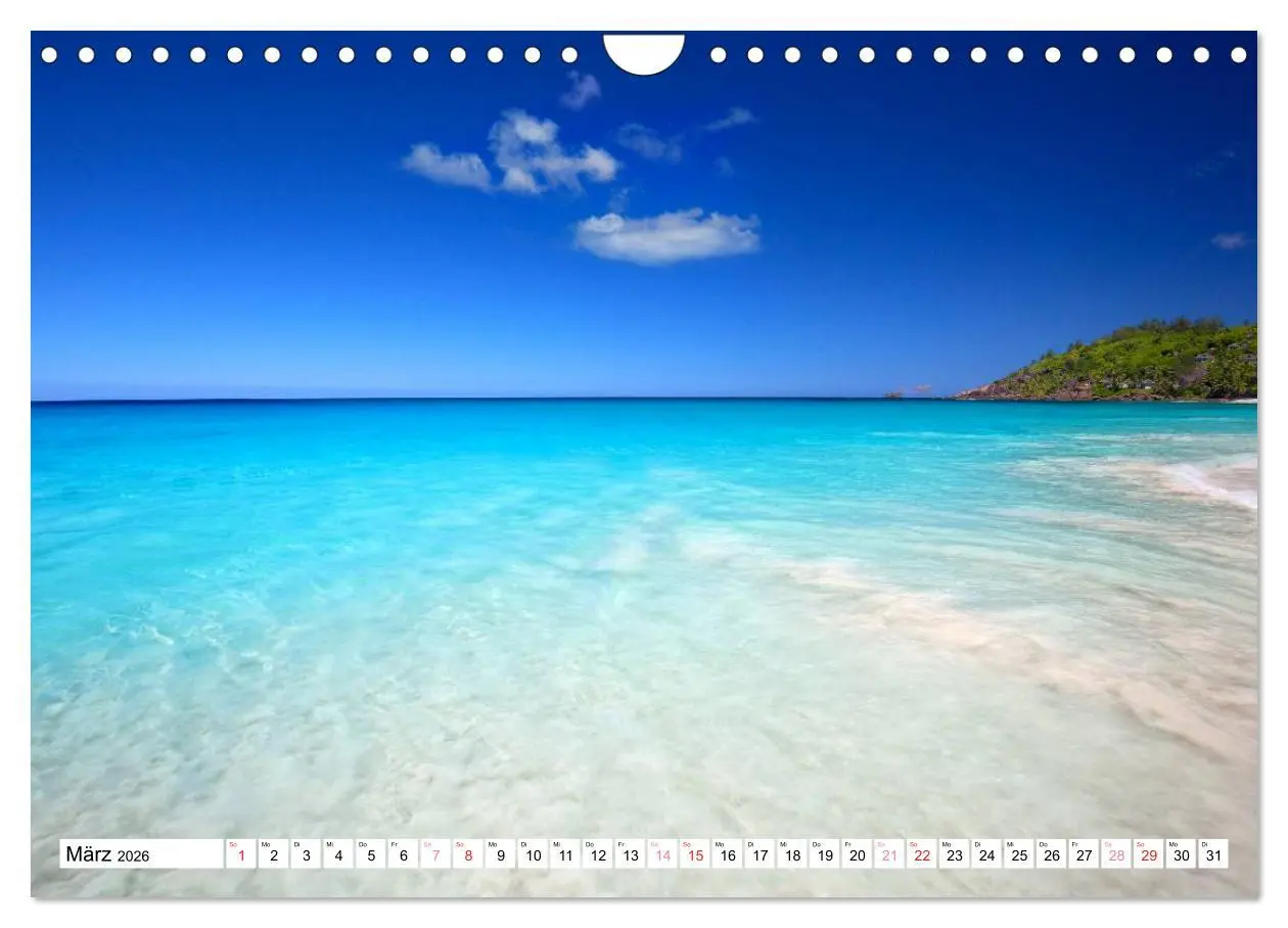 Bild: 9783516059915 | Seychellen Strandfeeling (Wandkalender 2026 DIN A4 quer), CALVENDO...