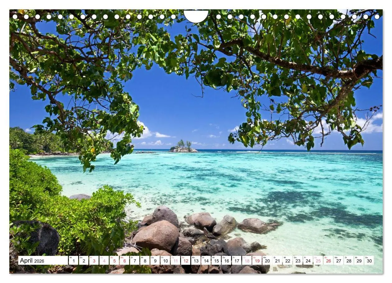 Bild: 9783516059915 | Seychellen Strandfeeling (Wandkalender 2026 DIN A4 quer), CALVENDO...