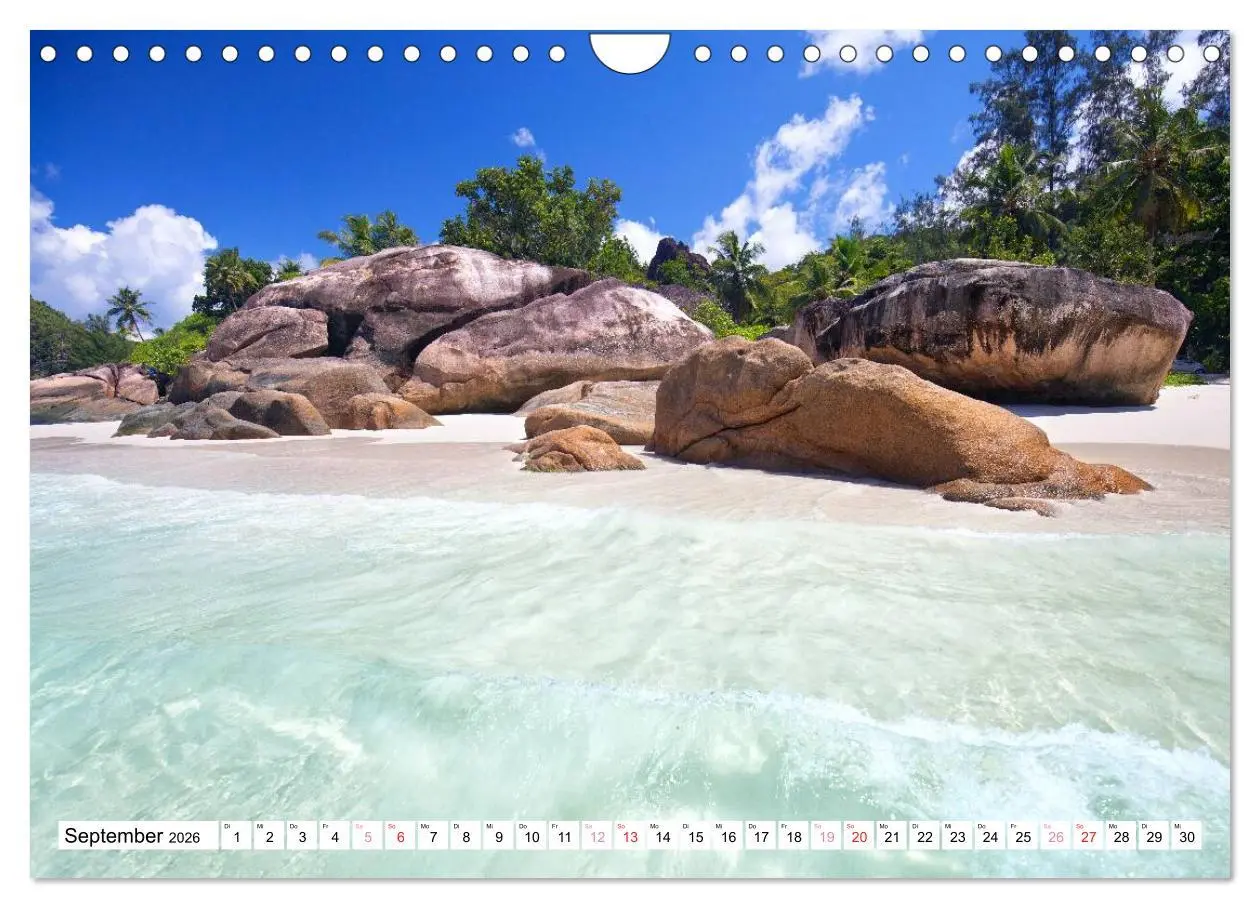 Bild: 9783516059915 | Seychellen Strandfeeling (Wandkalender 2026 DIN A4 quer), CALVENDO...