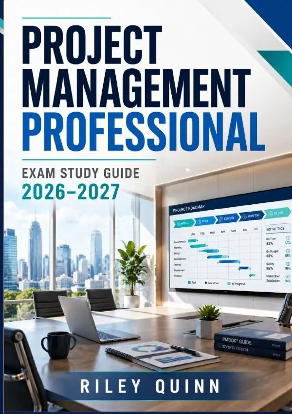 Cover: 9783565499915 | Project Management Professional Exam Study Guide 2026-2027 | Quinn