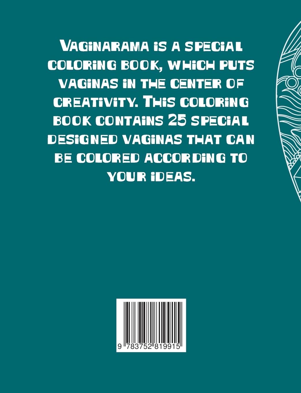 Rückseite: 9783752819915 | Vaginarama - A Special Vagina Coloring Book | Massimo Wolke | Buch