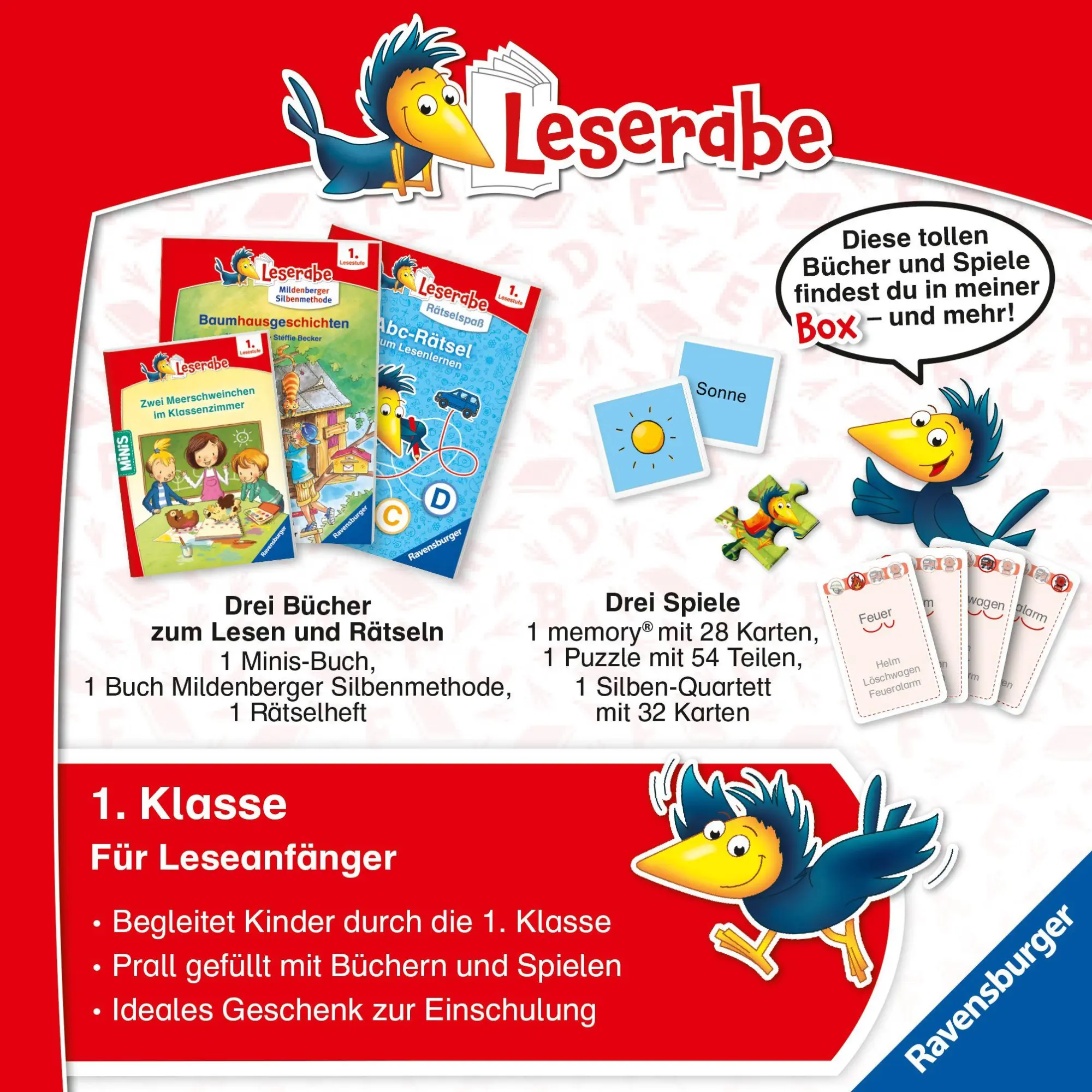 Bild: 4005555380016 | Leserabe Sonderausgaben - Deine große Leseraben Box | Taschenbuch