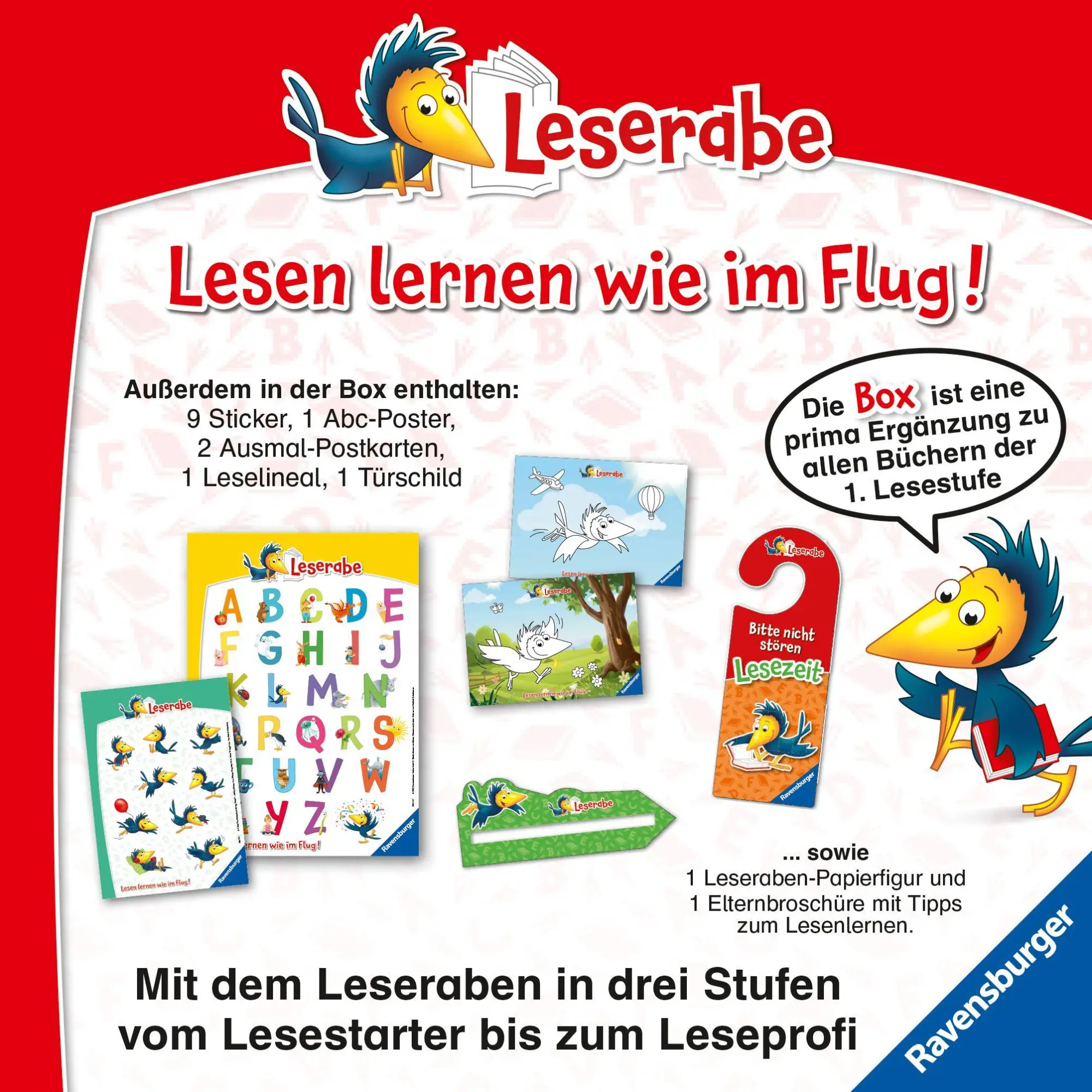 Bild: 4005555380016 | Leserabe Sonderausgaben - Deine große Leseraben Box | Taschenbuch