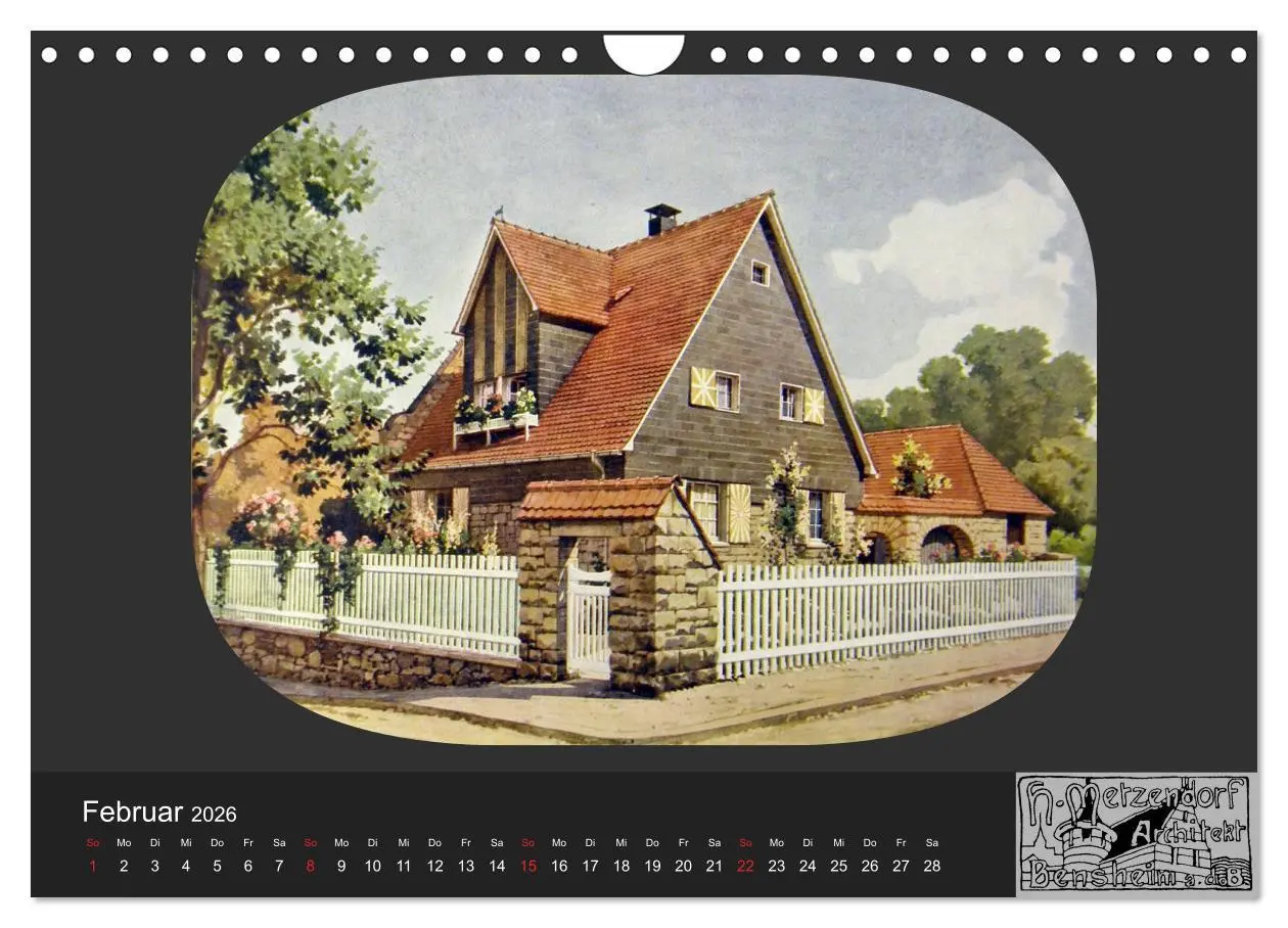 Bild: 9783516170016 | Lebensräume um 1900 (Wandkalender 2026 DIN A4 quer), CALVENDO...