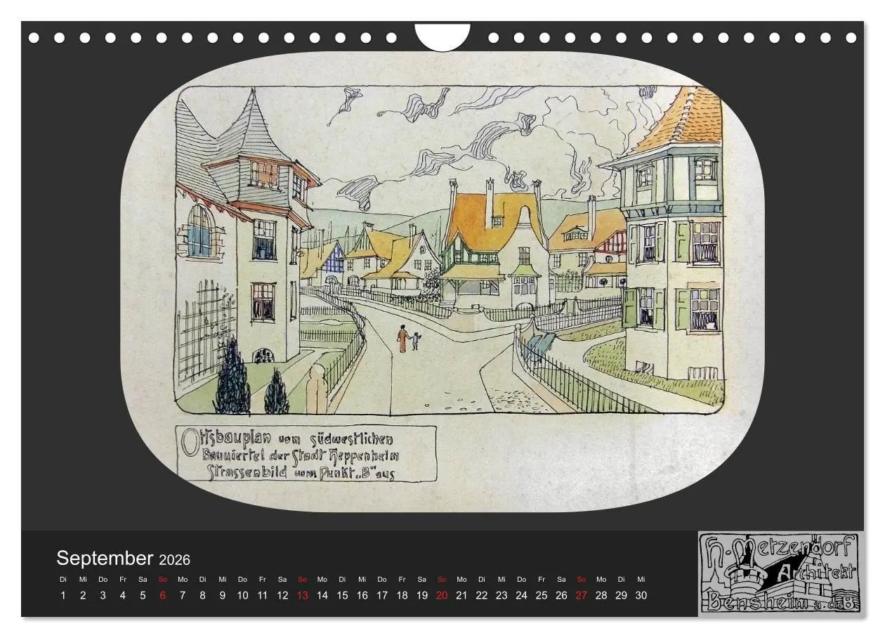 Bild: 9783516170016 | Lebensräume um 1900 (Wandkalender 2026 DIN A4 quer), CALVENDO...