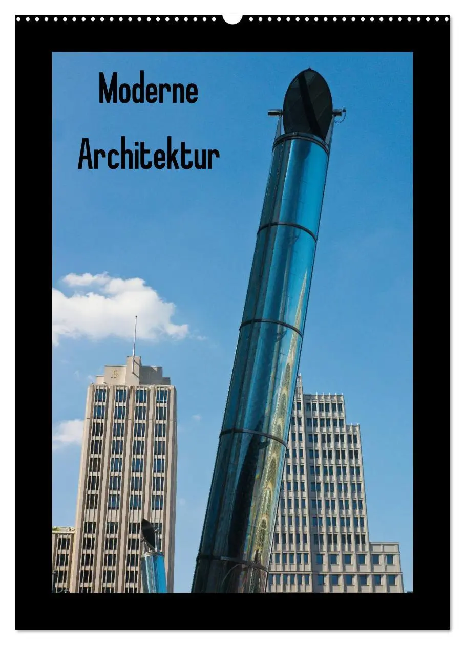 Cover: 9783516480016 | Moderne Architektur (Wandkalender 2026 DIN A2 hoch), CALVENDO...