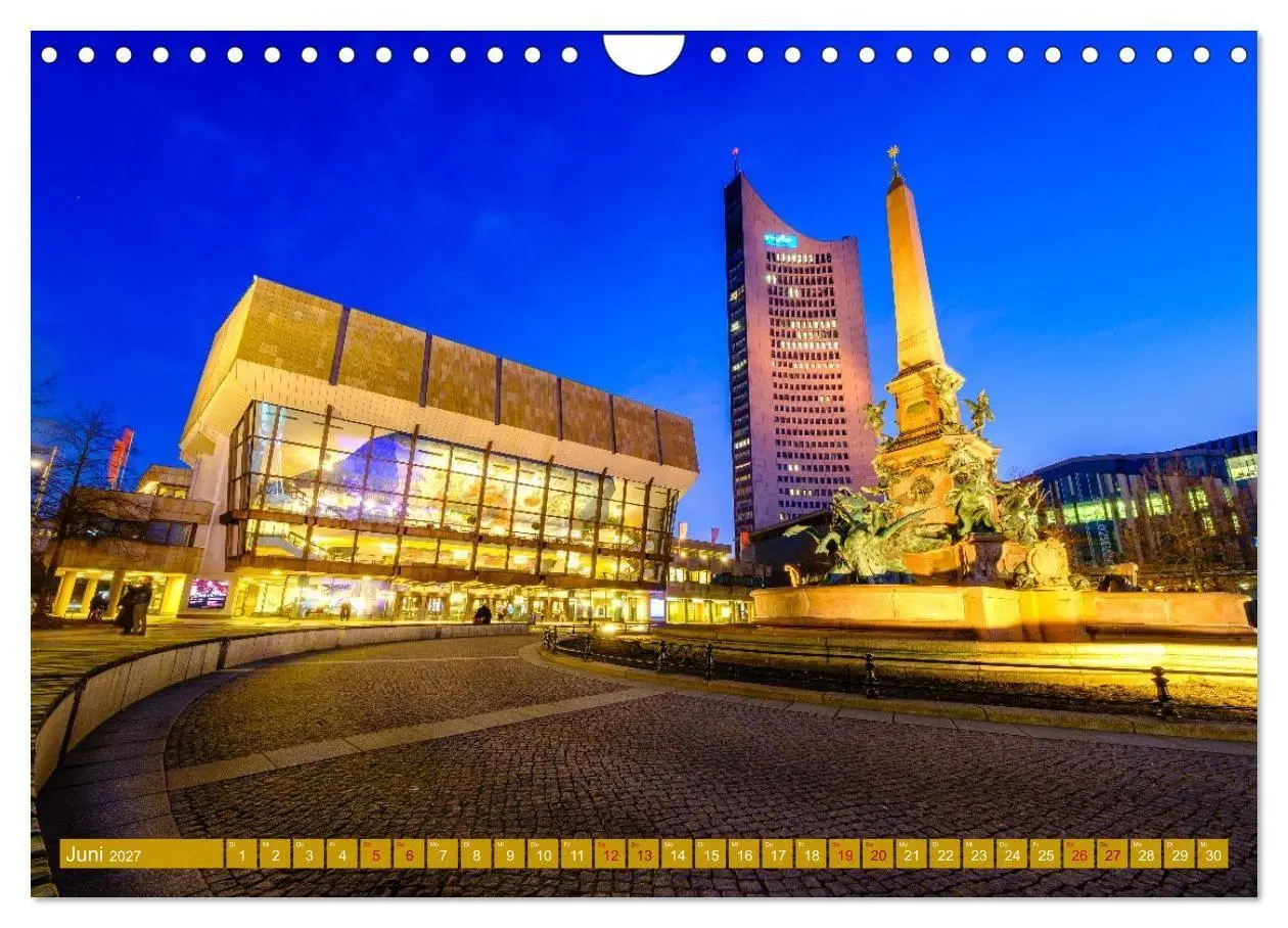 Bild: 9783516790016 | Ein Blick auf Leipzig (Wandkalender 2027 DIN A4 quer), CALVENDO...