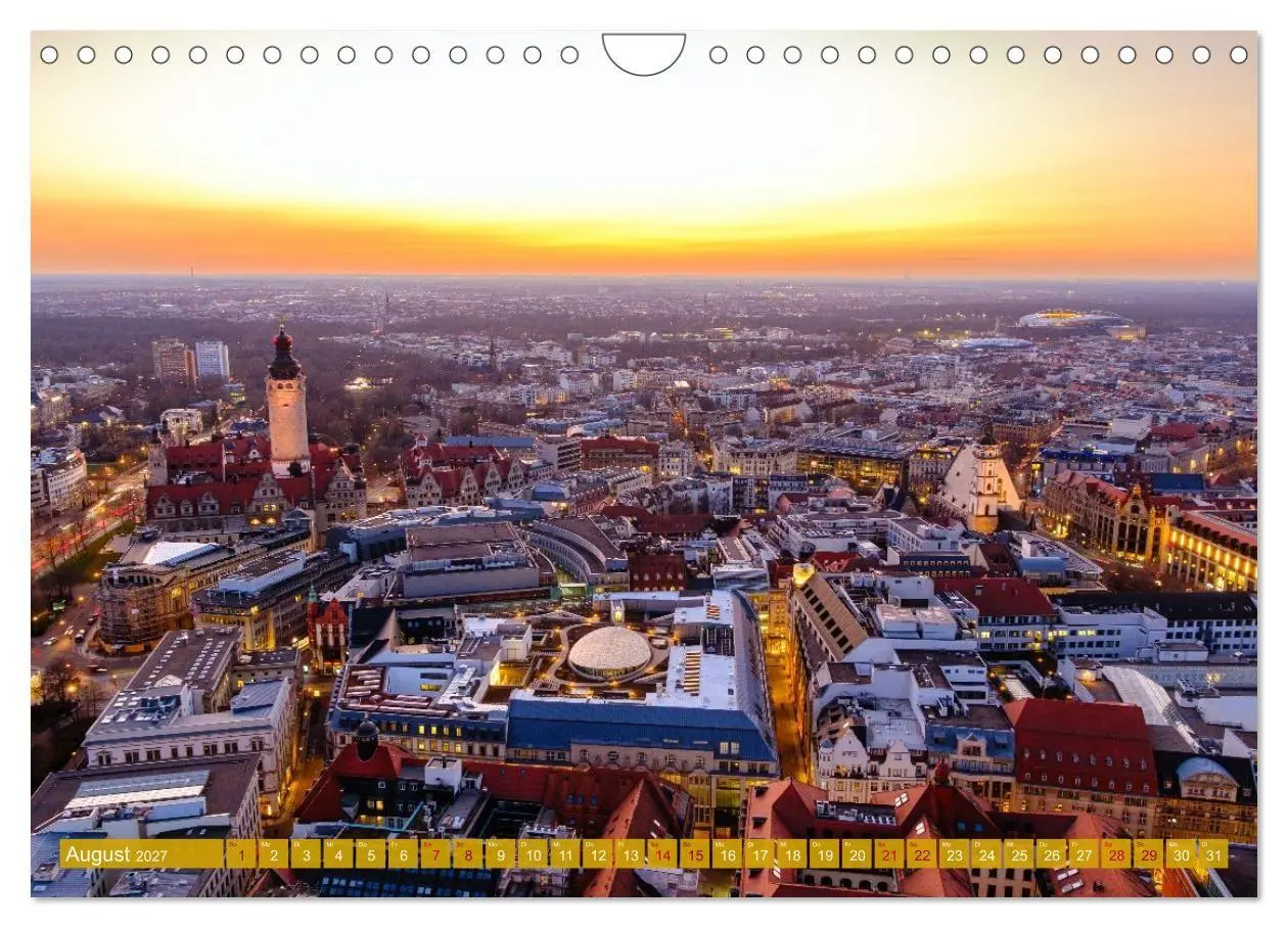 Bild: 9783516790016 | Ein Blick auf Leipzig (Wandkalender 2027 DIN A4 quer), CALVENDO...