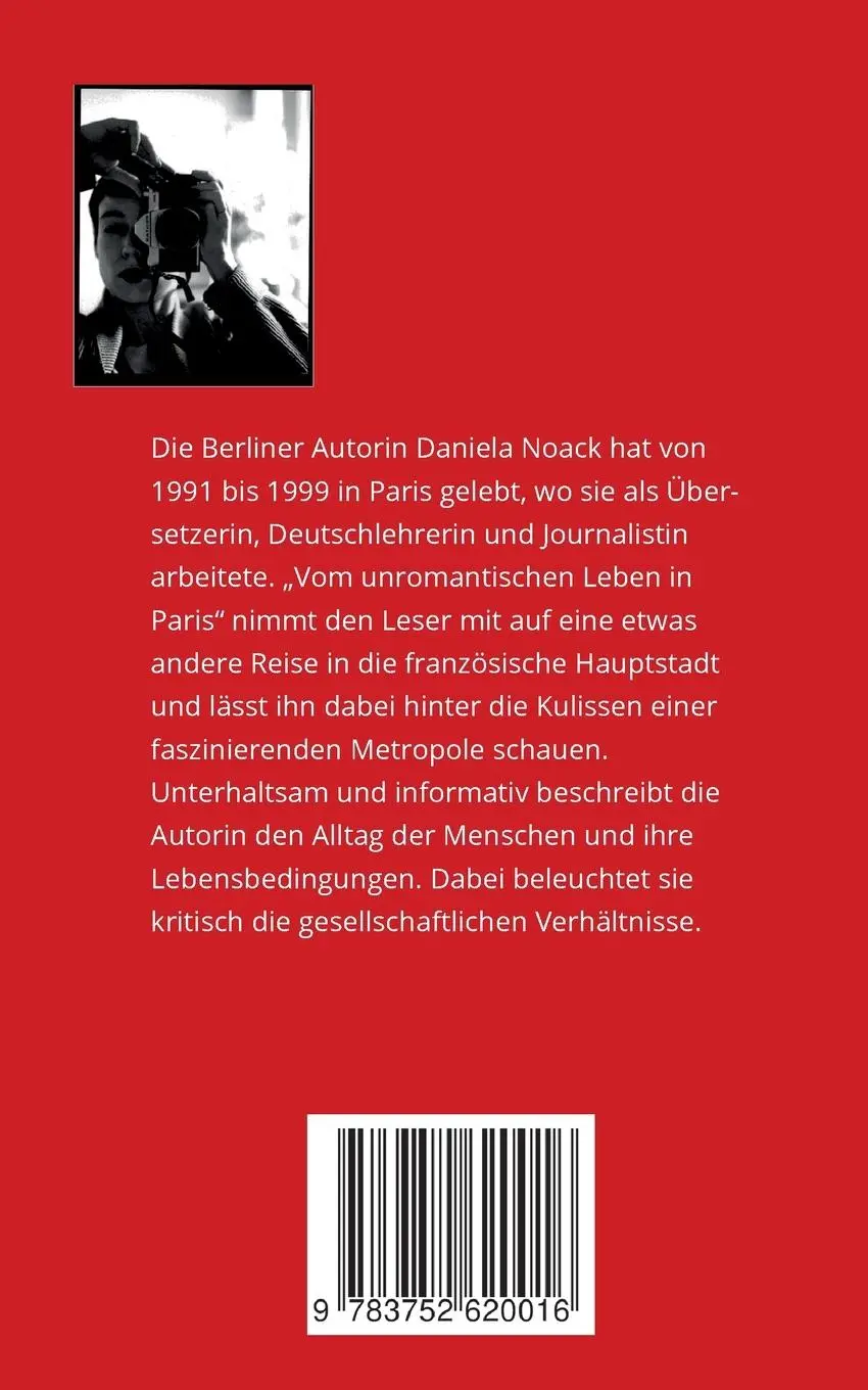 Rückseite: 9783752620016 | Vom unromantischen Leben in Paris | Daniela Noack | Taschenbuch | 2021
