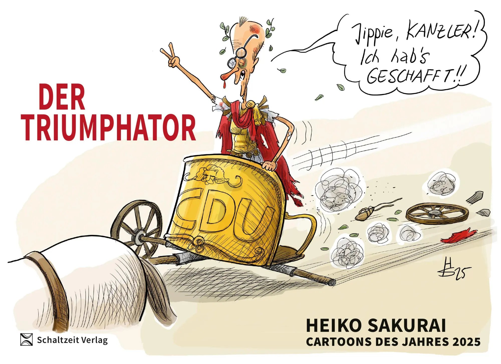 Cover: 9783911870016 | Cartoons des Jahres 2025 | Heiko Sakurai | Taschenbuch | 176 S. | 2025