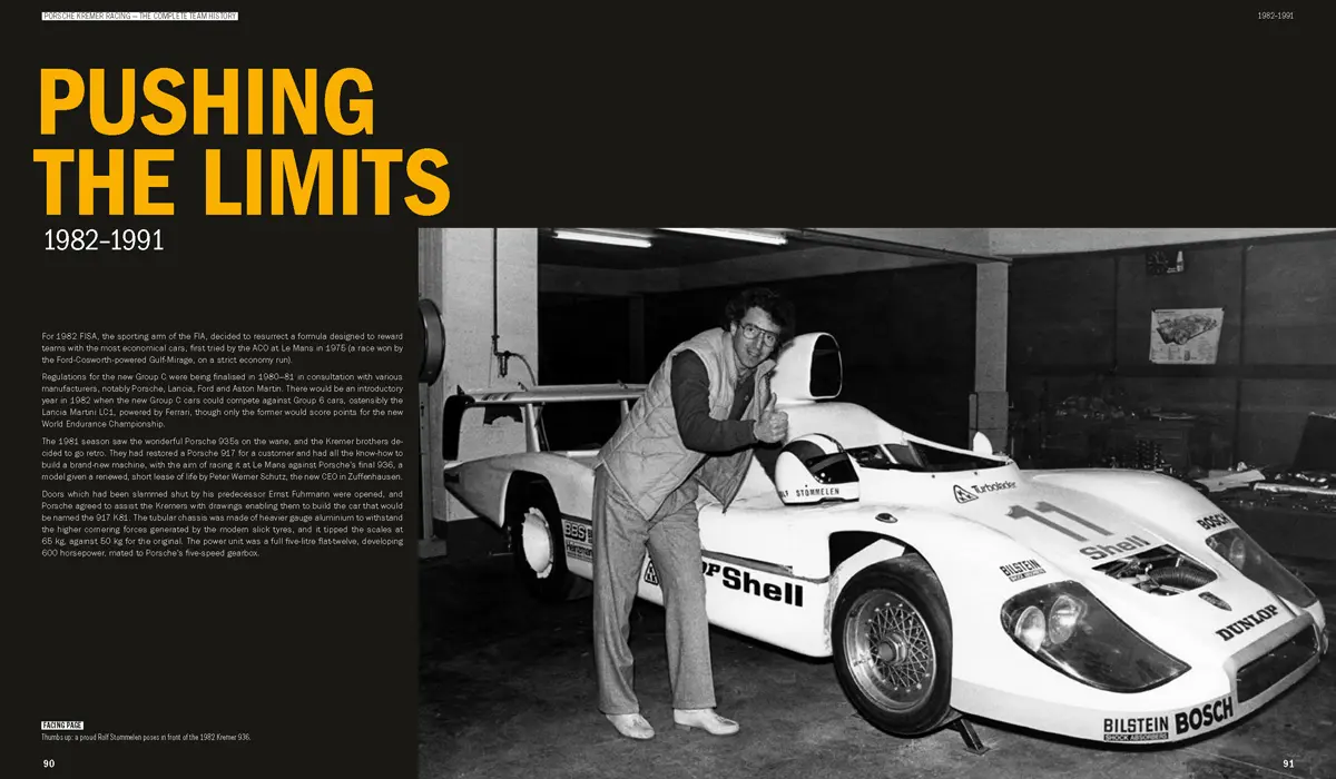 Bild: 9783945390016 | Porsche Kremer Racing - The Complete Team History | Cotton (u. a.)