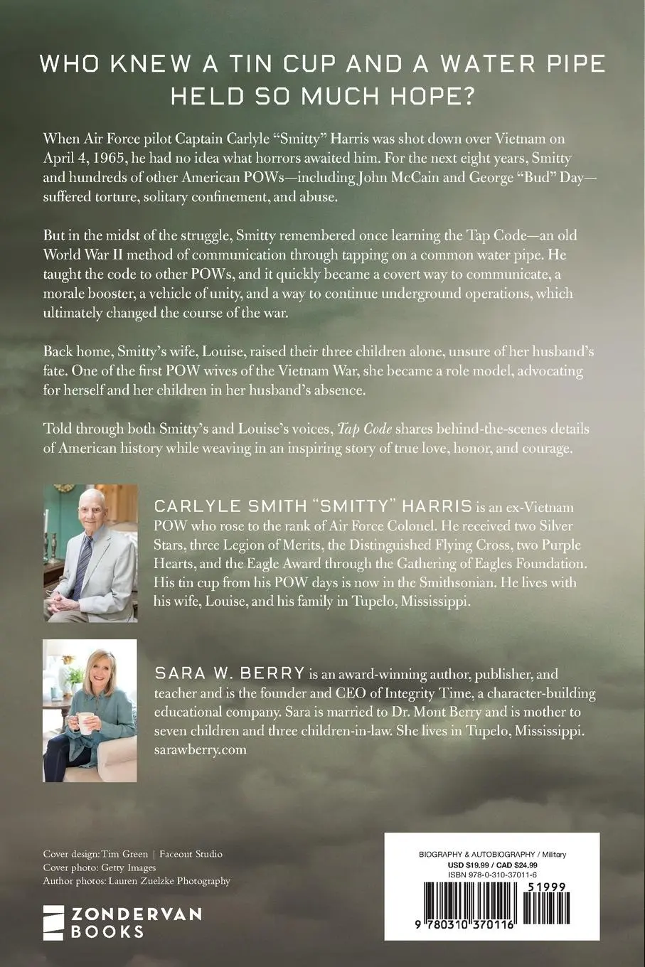 Rückseite: 9780310370116 | The Tap Code | Carlyle S. Harris (u. a.) | Taschenbuch | Englisch