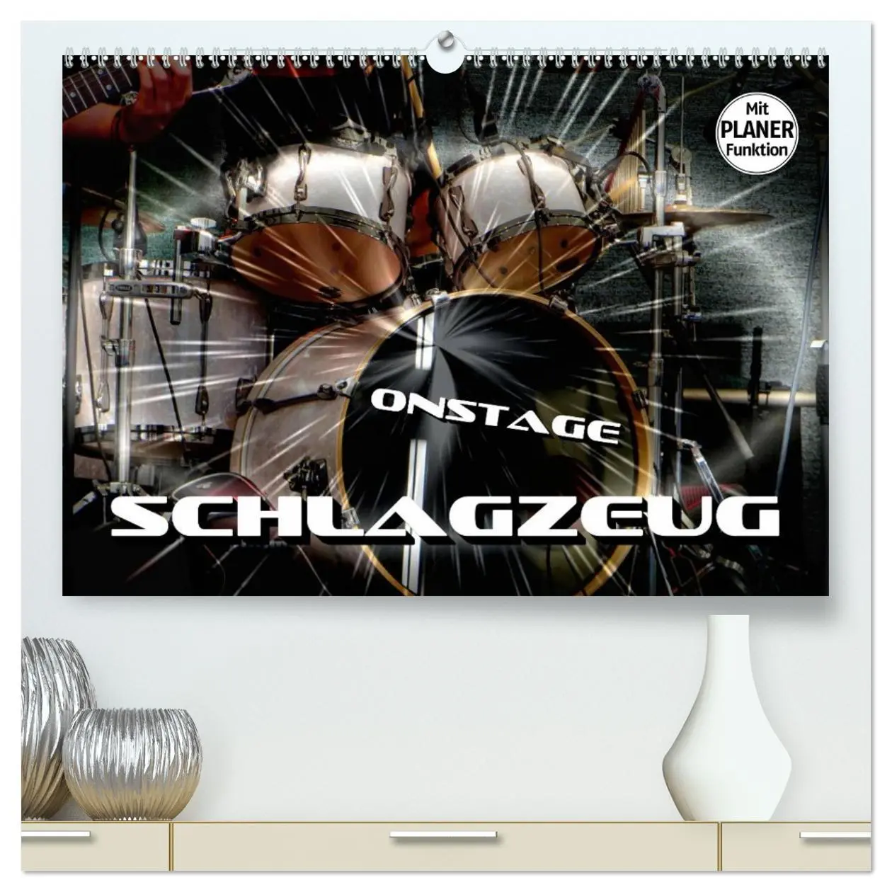 Cover: 9783457760116 | Schlagzeug onstage (hochwertiger Premium Wandkalender 2026 DIN A2...