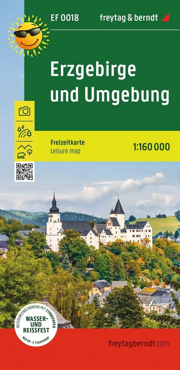 Cover: 9783707920116 | freytag &amp; berndt Freizeitkarte Erzgebirge und Umgebung 1:160.000