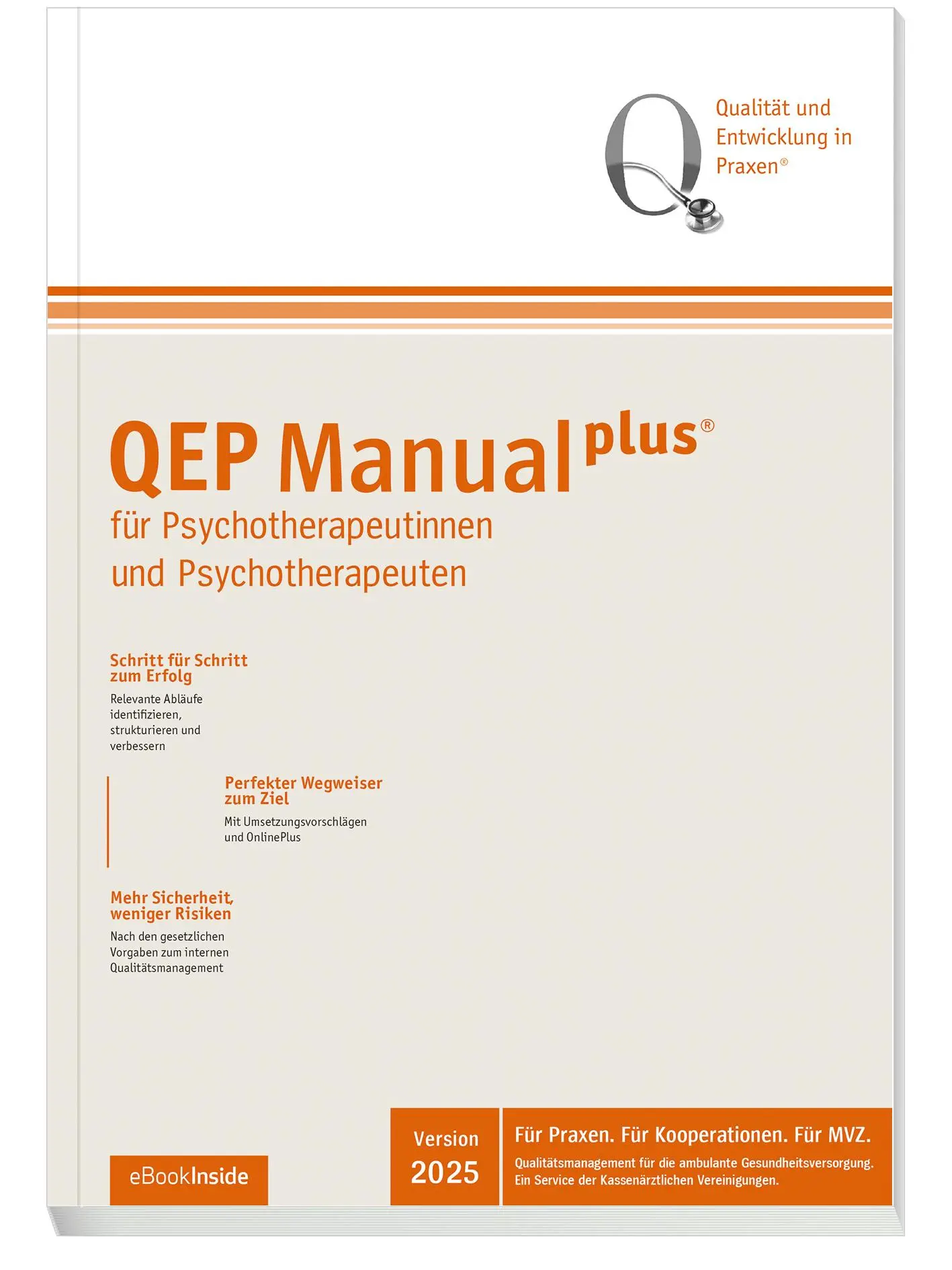 Cover: 9783769160116 | QEP-Manualplus® für Psychotherapeutinnen und Psychotherapeuten | 2025