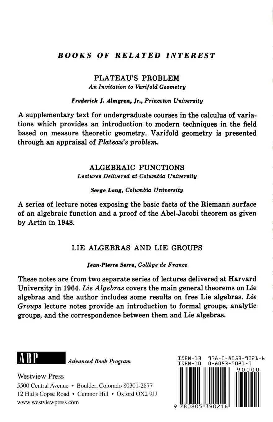 Rückseite: 9780805390216 | Calculus On Manifolds | Michael Spivak | Taschenbuch | Englisch