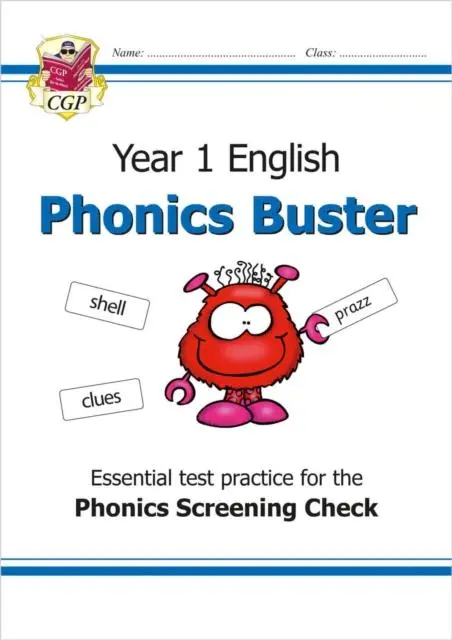 Cover: 9781789080216 | KS1 English Phonics Buster - for the Phonics Screening Check in Year 1