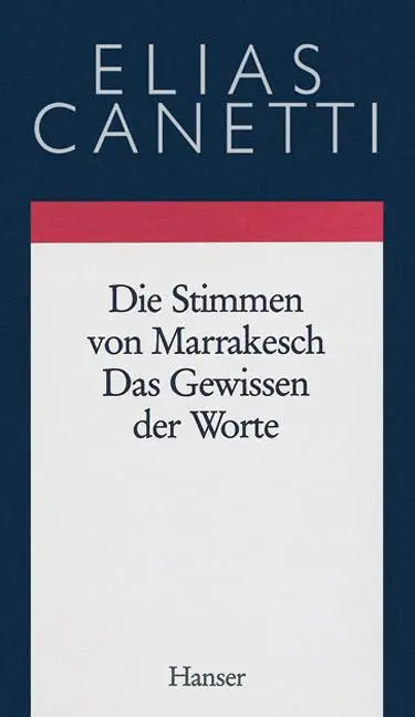 Cover: 9783446170216 | Gesammelte Werke 06. Die Stimmen von Marrakesch / Das Gewissen der...