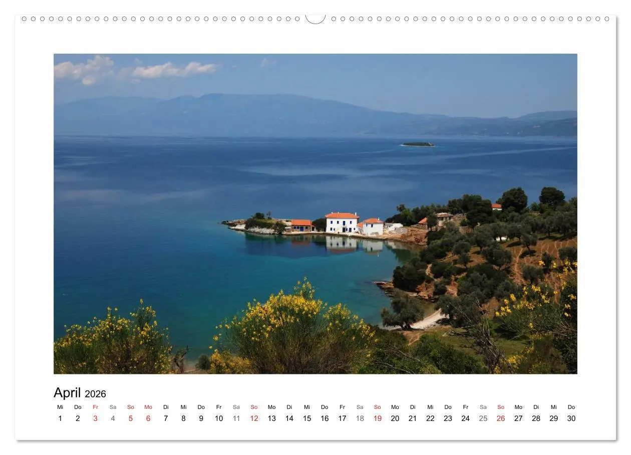 Bild: 9783516080216 | Nordgriechenland - Pilion, Meteora, Sithonia (Wandkalender 2026 DIN...