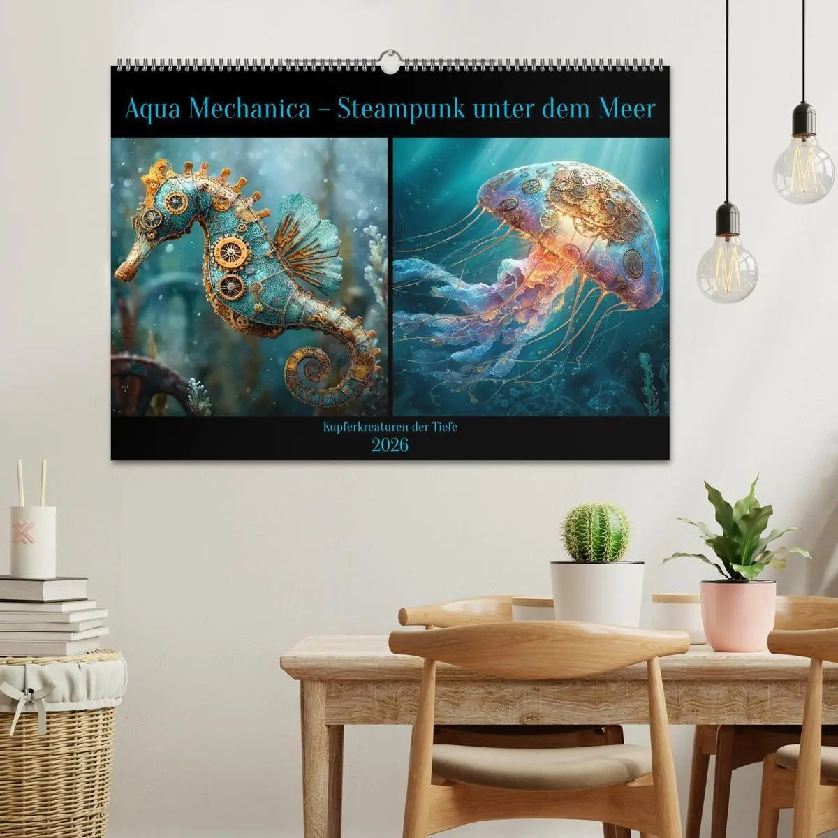 Bild: 9783516600216 | Aqua Mechanica - Steampunk unter dem Meer (Wandkalender 2026 DIN A2...
