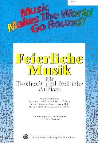 Cover: 9783964180216 | Music Makes the World go Round - Feierliche Musik 1 - Stimme 1+2 in...