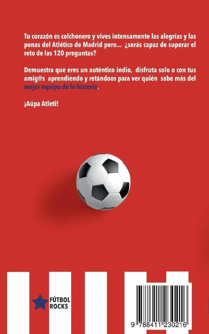 Rückseite: 9788411230216 | ¿Cuánto sabes del Atleti? | Fútbol Rocks | Taschenbuch | Paperback