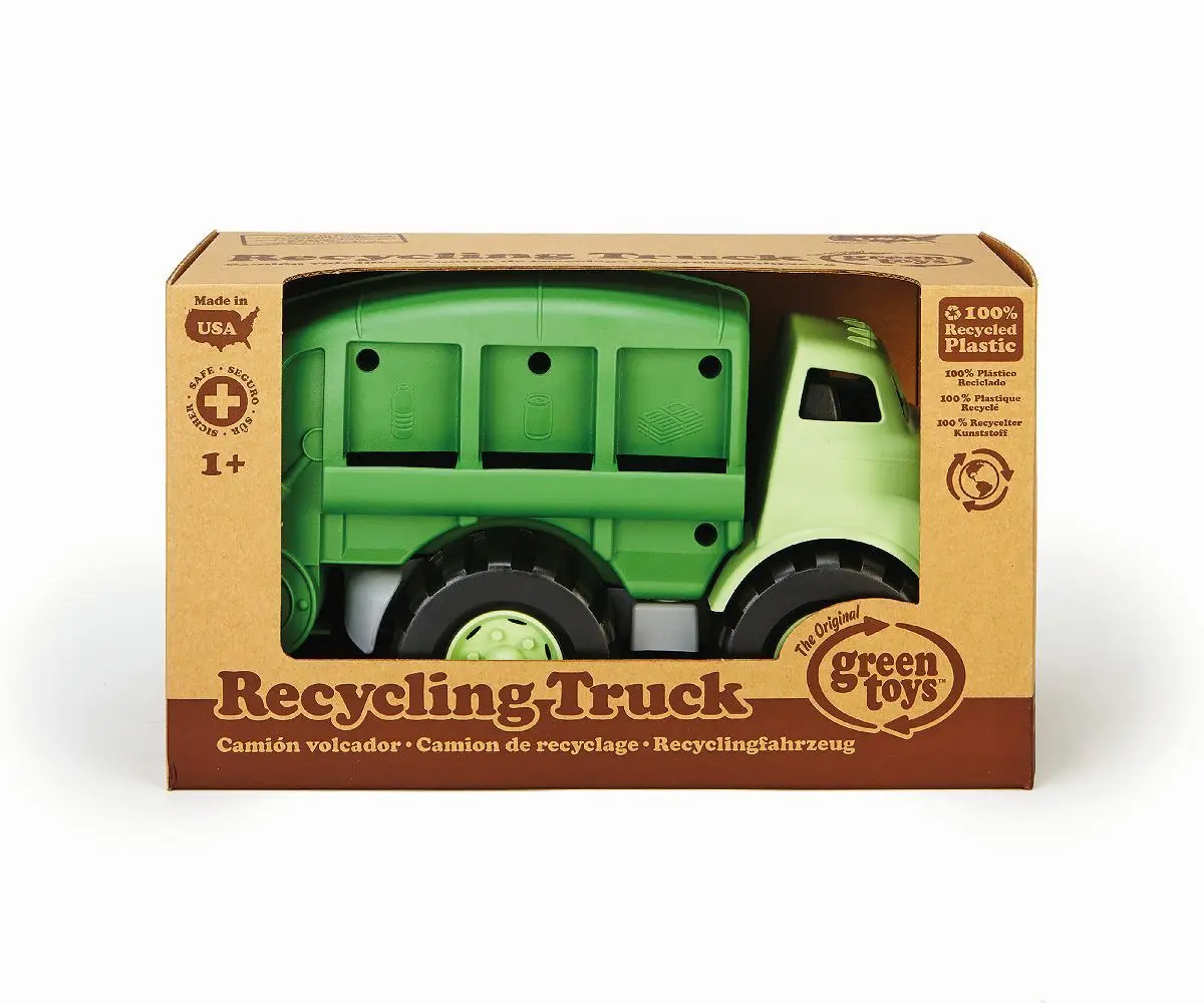 Bild: 793573550316 | GREENTOYS - Müllwagen für Recycling grün | Green Toys | 8655031 | 2023