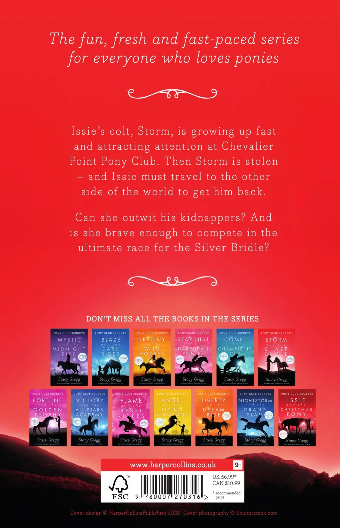Rückseite: 9780007270316 | Storm and the Silver Bridle | Stacy Gregg | Taschenbuch | Englisch