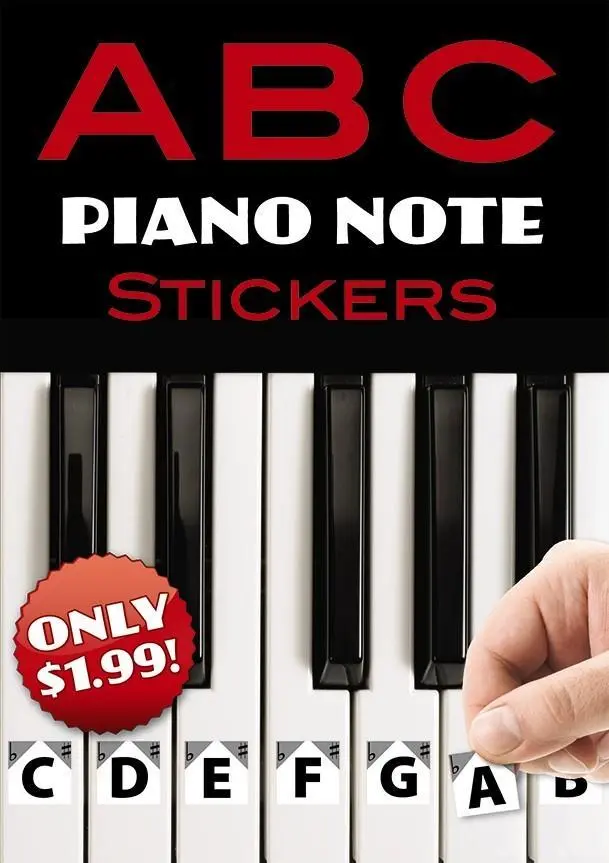 Cover: 9780486820316 | A B C Piano Note Stickers | Dover Publications Inc. | Taschenbuch