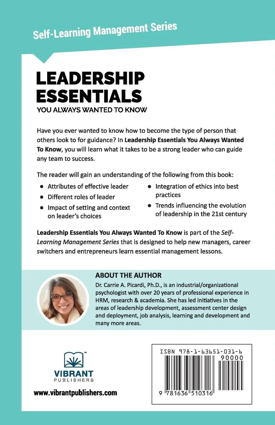 Rückseite: 9781636510316 | Leadership Essentials You Always Wanted To Know | Publishers (u. a.)