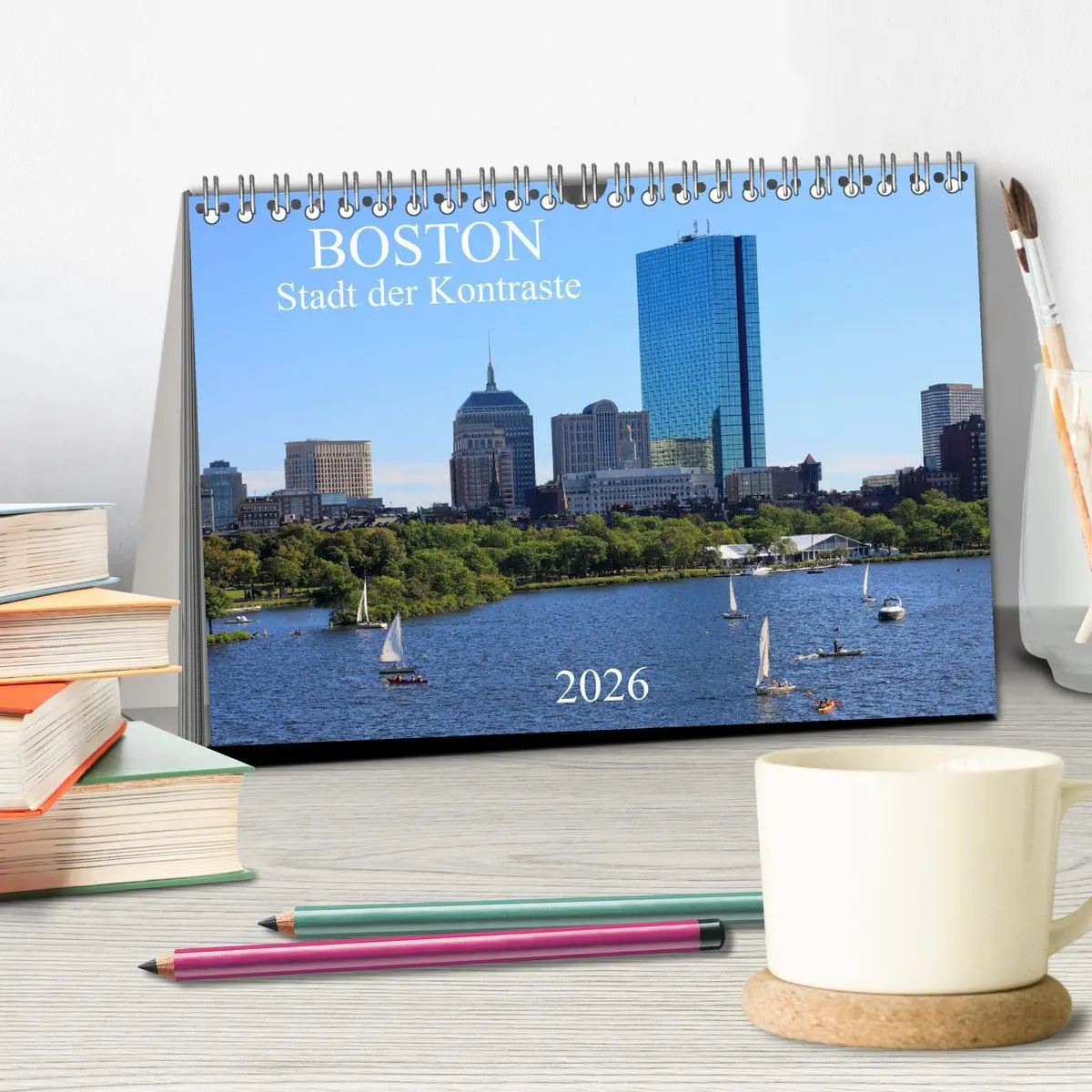 Bild: 9783457670316 | Boston - Stadt der Kontraste (Tischkalender 2026 DIN A5 quer),...