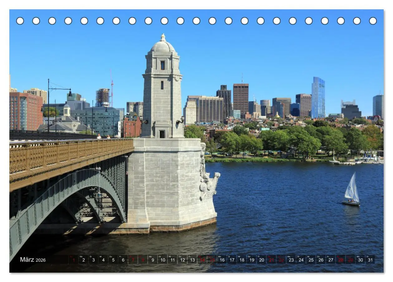 Bild: 9783457670316 | Boston - Stadt der Kontraste (Tischkalender 2026 DIN A5 quer),...