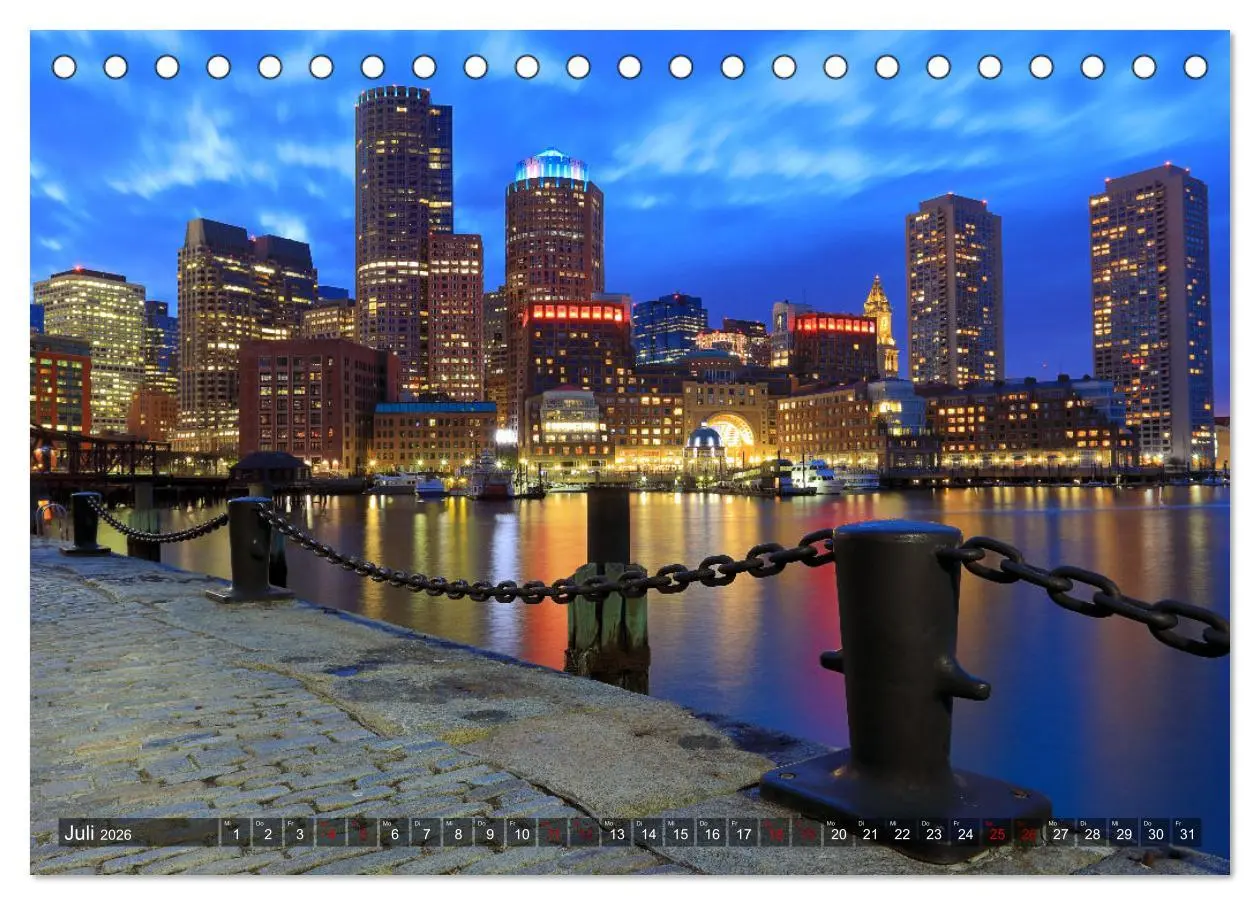 Bild: 9783457670316 | Boston - Stadt der Kontraste (Tischkalender 2026 DIN A5 quer),...