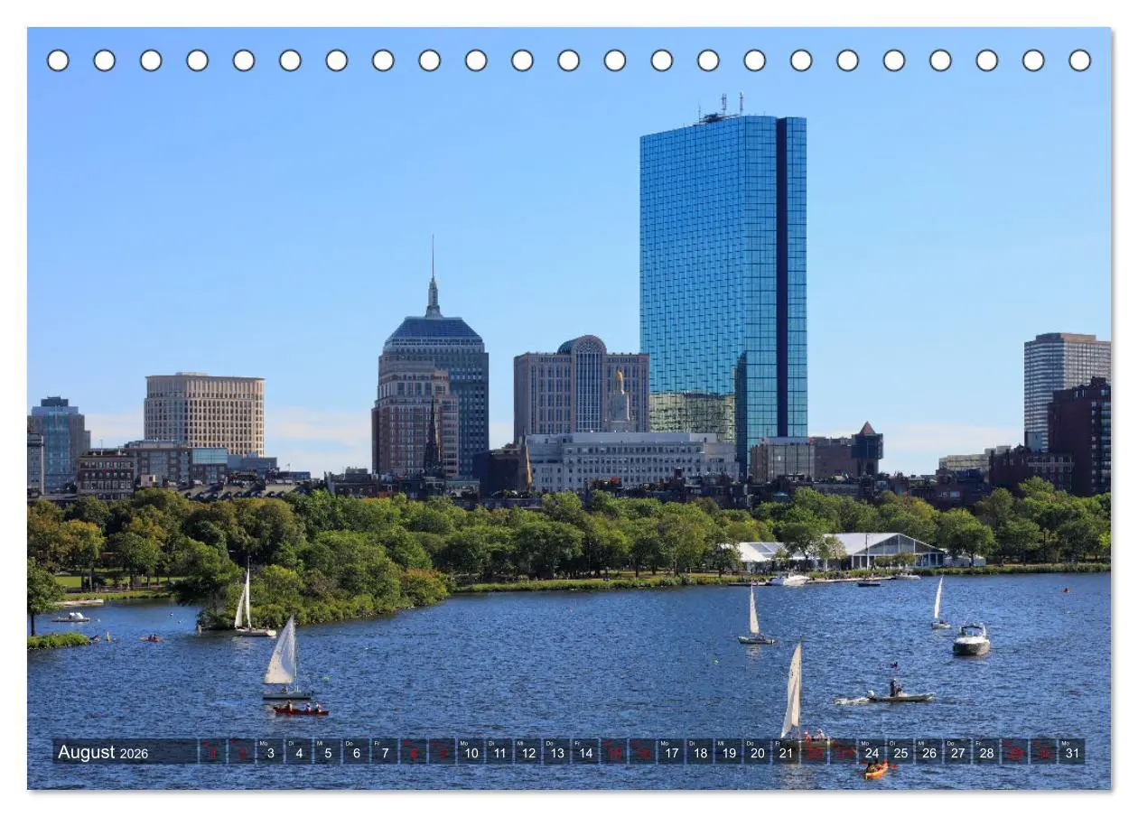 Bild: 9783457670316 | Boston - Stadt der Kontraste (Tischkalender 2026 DIN A5 quer),...