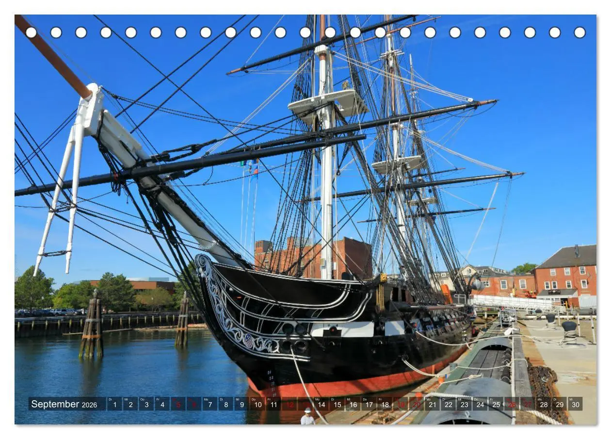 Bild: 9783457670316 | Boston - Stadt der Kontraste (Tischkalender 2026 DIN A5 quer),...