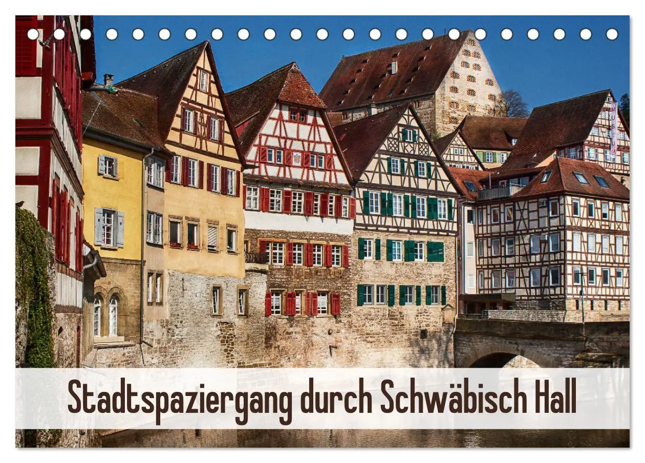 Cover: 9783457740316 | Stadtspaziergang durch Schwäbisch Hall (Tischkalender 2026 DIN A5...