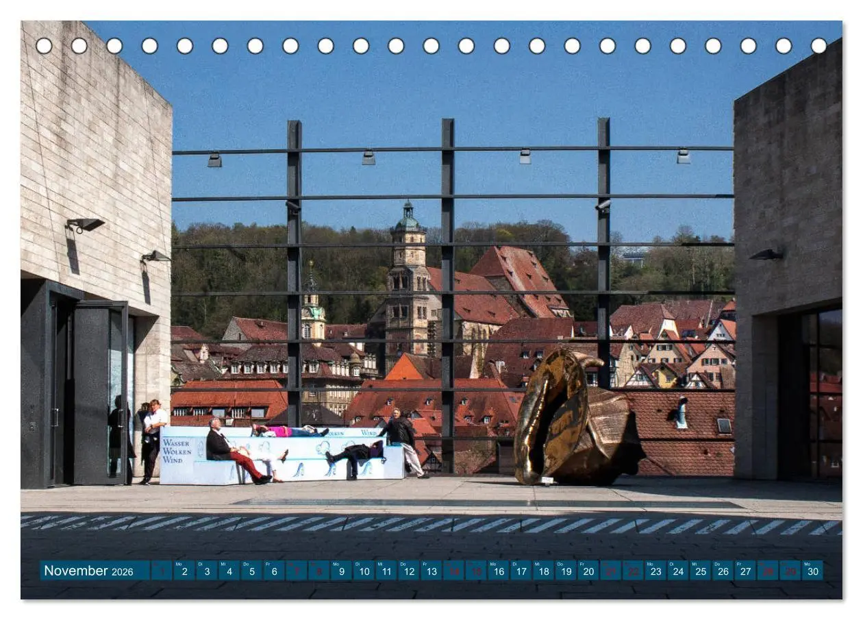 Bild: 9783457740316 | Stadtspaziergang durch Schwäbisch Hall (Tischkalender 2026 DIN A5...