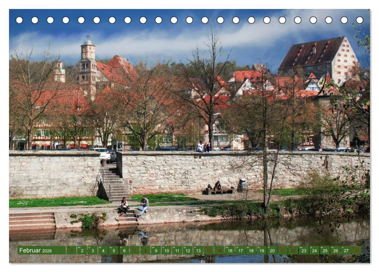 Bild: 9783457740316 | Stadtspaziergang durch Schwäbisch Hall (Tischkalender 2026 DIN A5...