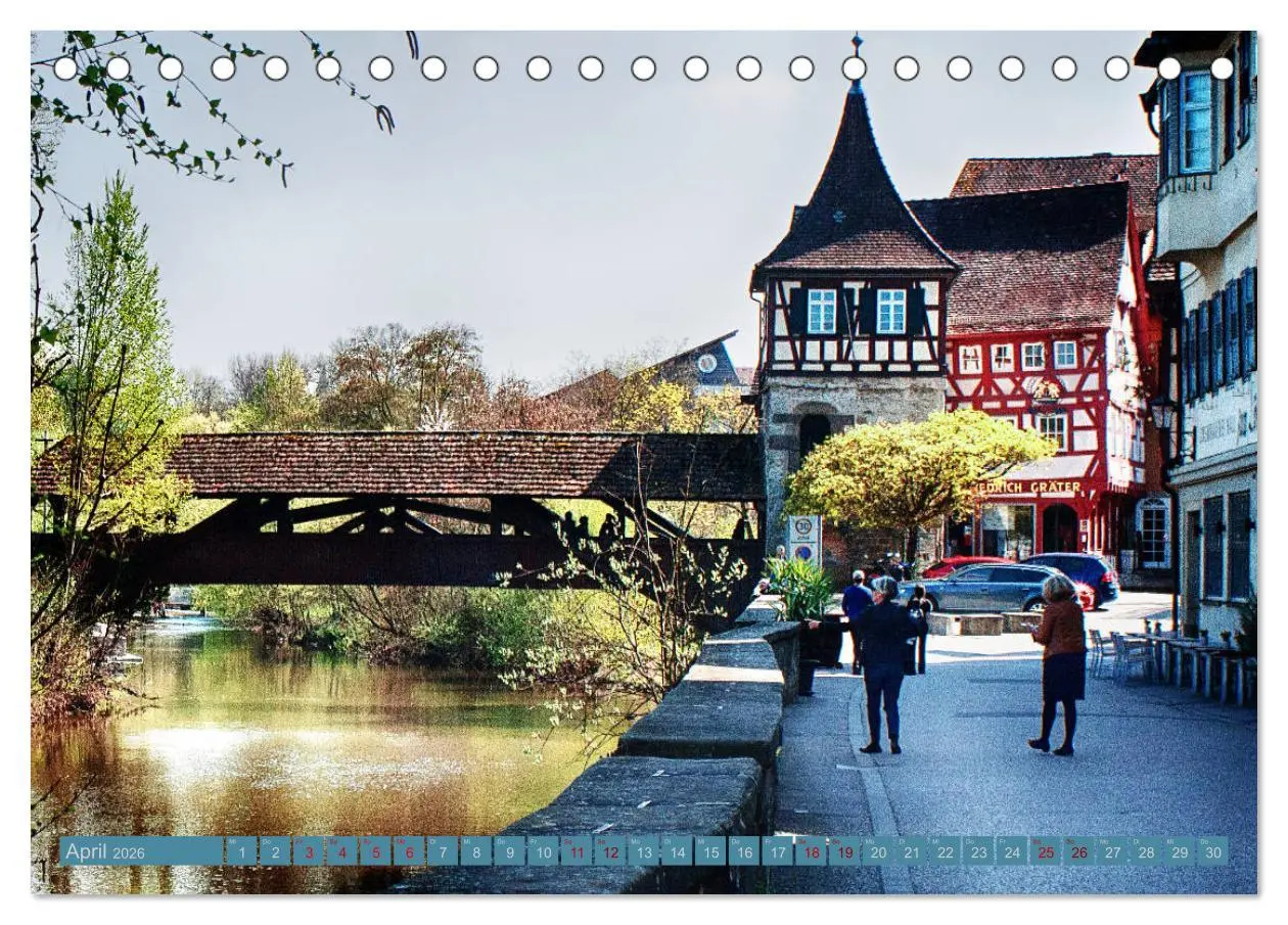 Bild: 9783457740316 | Stadtspaziergang durch Schwäbisch Hall (Tischkalender 2026 DIN A5...