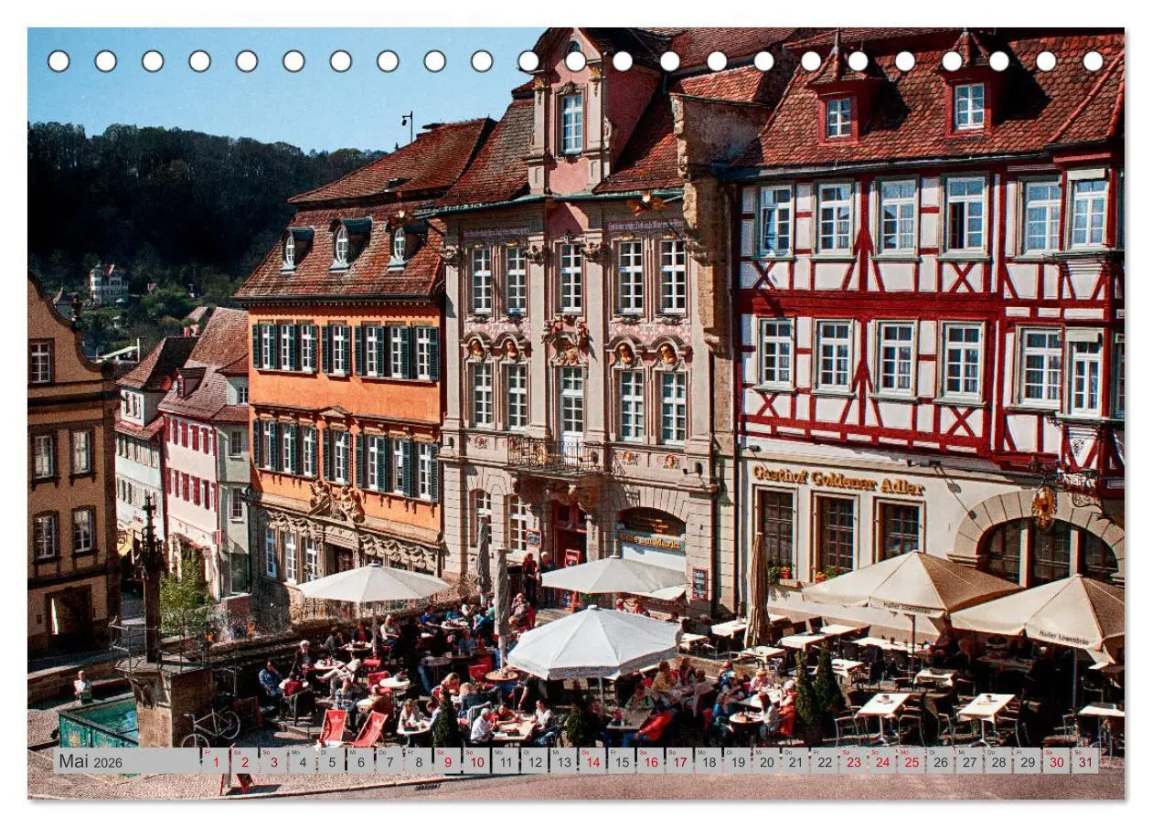 Bild: 9783457740316 | Stadtspaziergang durch Schwäbisch Hall (Tischkalender 2026 DIN A5...
