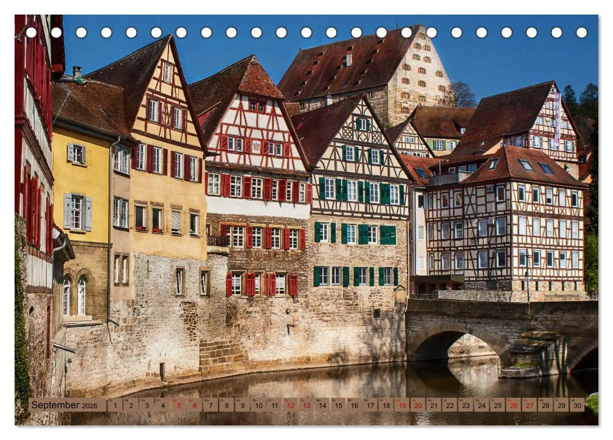 Bild: 9783457740316 | Stadtspaziergang durch Schwäbisch Hall (Tischkalender 2026 DIN A5...