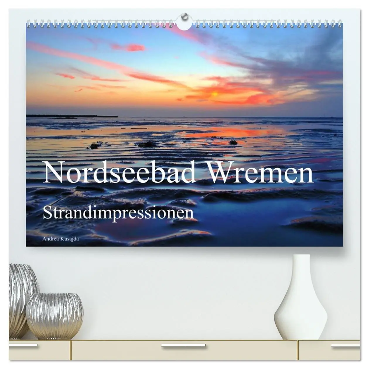 Cover: 9783516070316 | Nordseebad Wremen - Strandimpressionen (hochwertiger Premium...