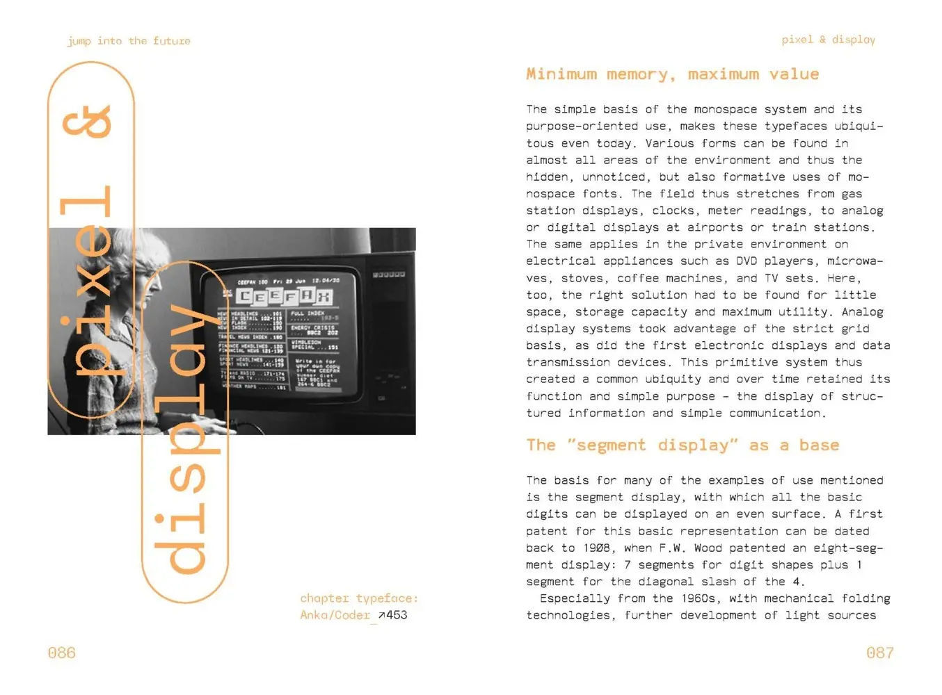 Bild: 9783721210316 | Mono is the new Black | Monospace Fontionary | Steinmüller Robert