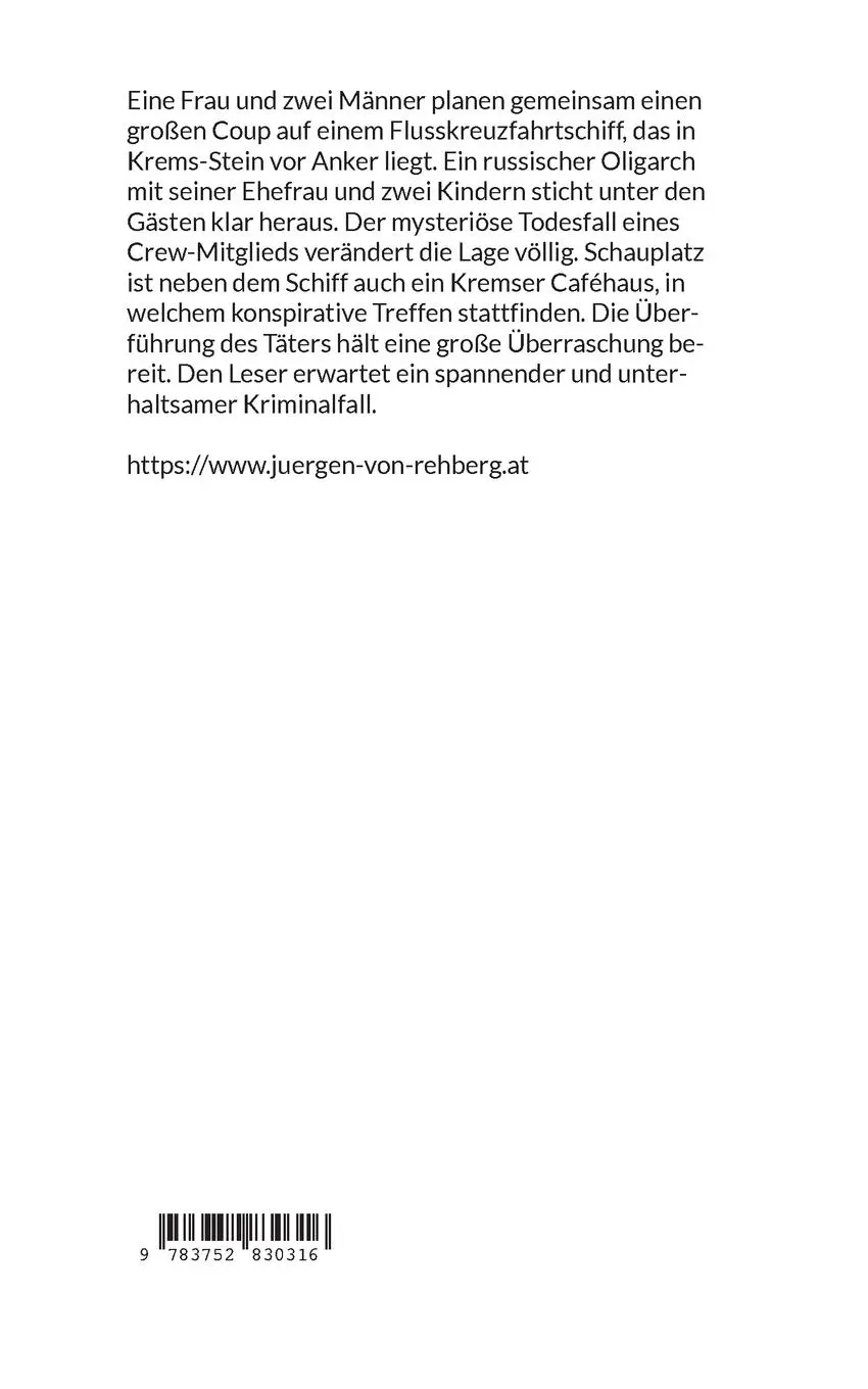 Rückseite: 9783752830316 | Einspänner und Fiakergulasch | Juergen von Rehberg | Taschenbuch