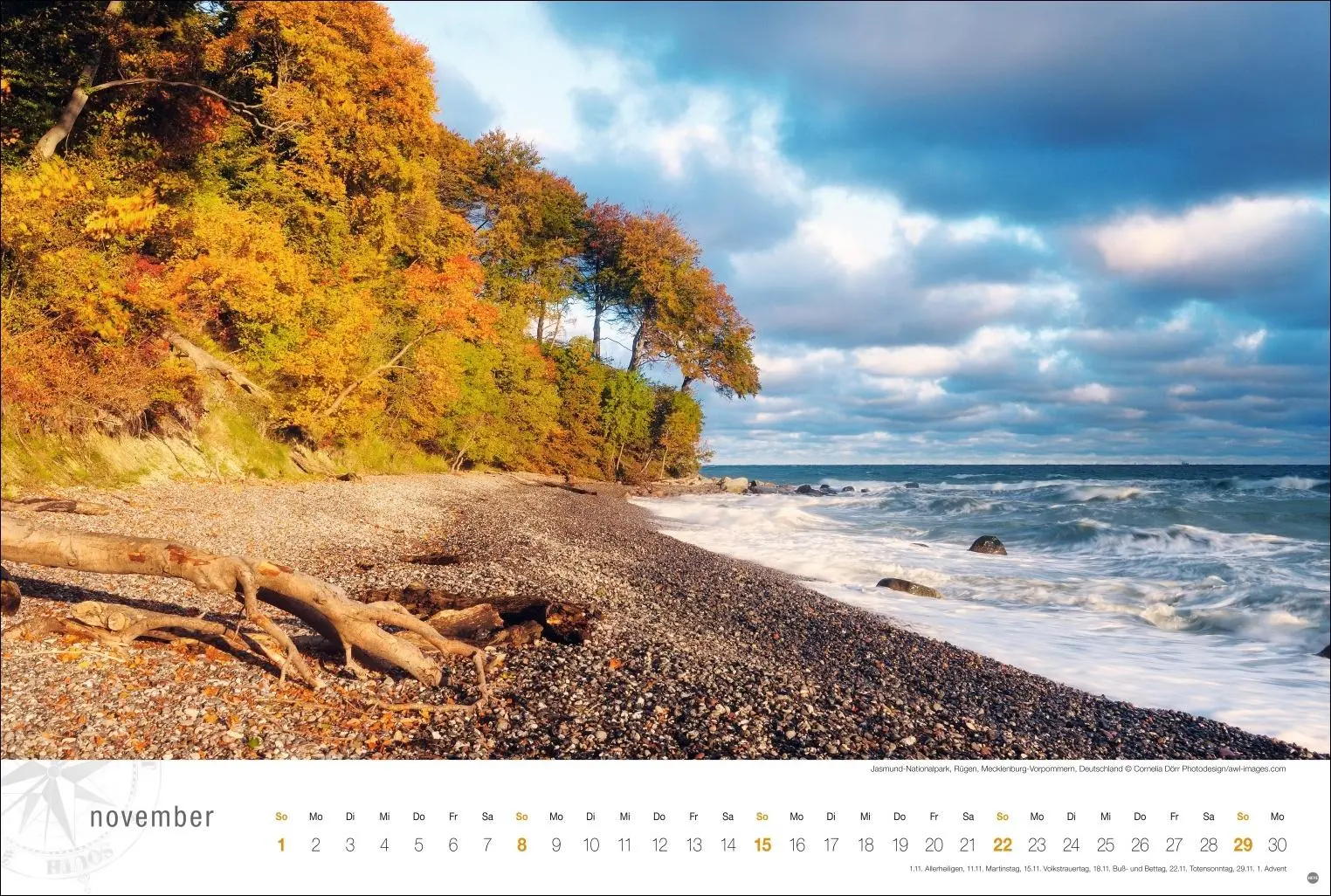 Bild: 9783756410316 | Ostsee Globetrotter Kalender 2026 - Von behaglichen Strandkörben...