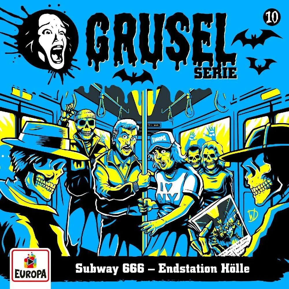 Cover: 196587560416 | Gruselserie - Subway 666 - Endstation Hölle, 1 Schallplatte | Deutsch