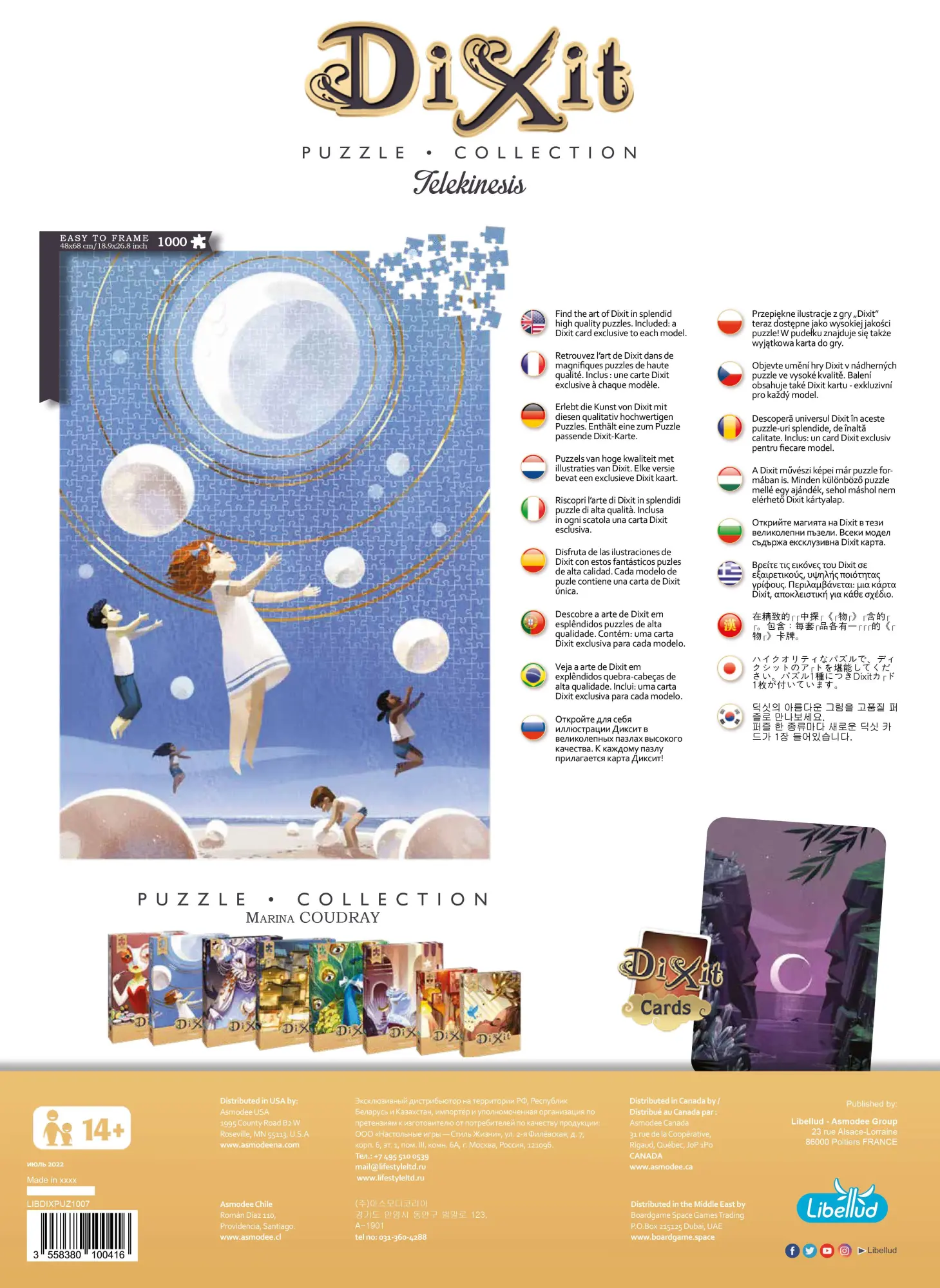 Bild: 3558380100416 | Dixit Puzzle-Collection Telekinesis | Libellud | Spiel | LIBD1012