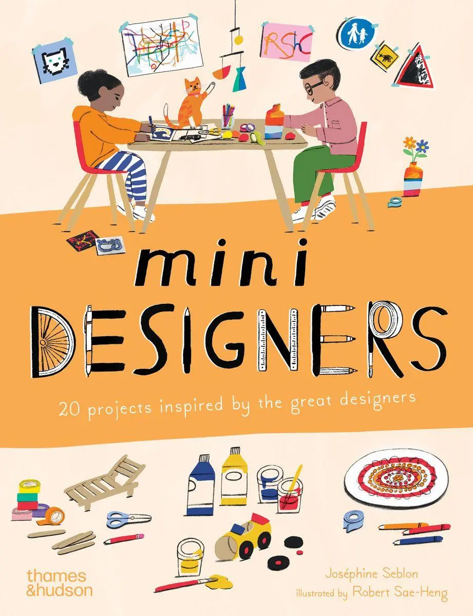 Cover: 9780500660416 | Mini Designers | 20 Projects Inspired by the Great Designers | Seblon