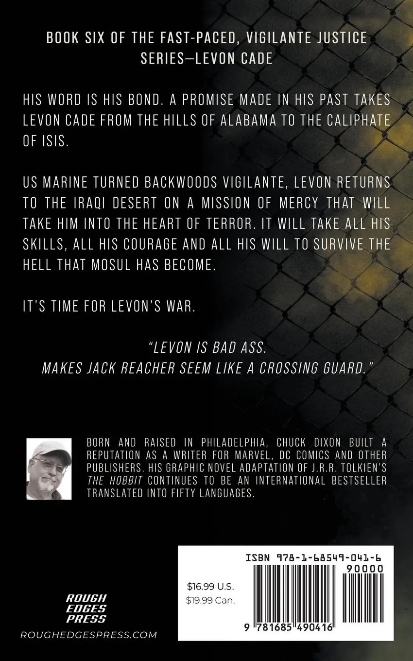 Rückseite: 9781685490416 | Levon's War | A Vigilante Justice Thriller | Chuck Dixon | Taschenbuch